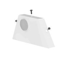 Крышка торцевая с гермовводом с набором креплений для светильников серии МАРКЕТ