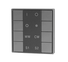 Кнопочная панель (1 группа), ССТ контроль, пластиковый корпус, серый DA-SW-TW-PG